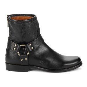 NEW FRYE Portia Harness Back Zip Short Boots